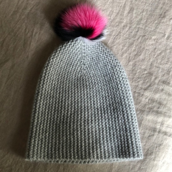 NWOT Autumn Cashmere 100% cashmere beanie - Picture 2 of 4